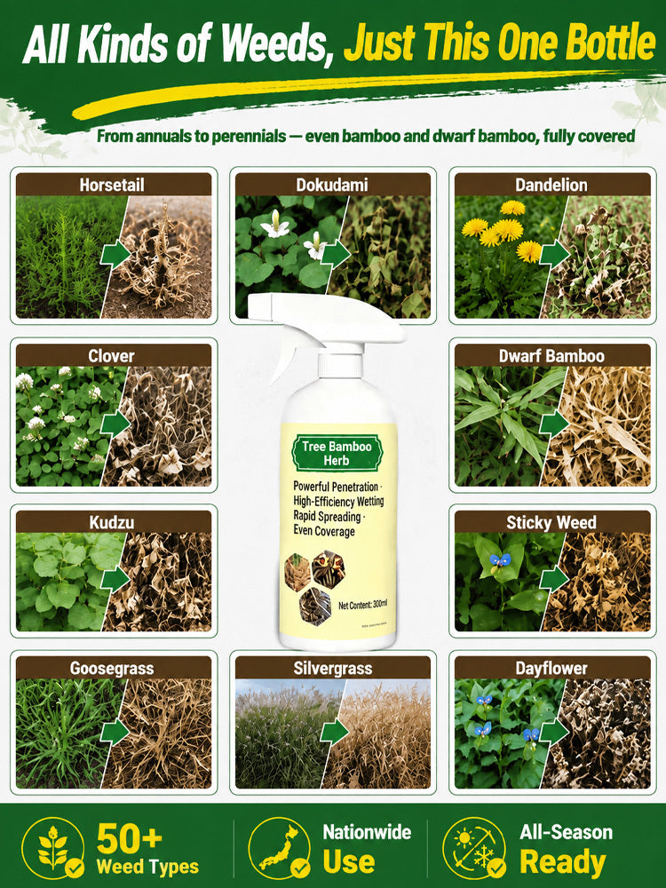 🔥🔥Last Day 50% OFF ✨Fast-Acting Natural Weed & Grass Killer Spray